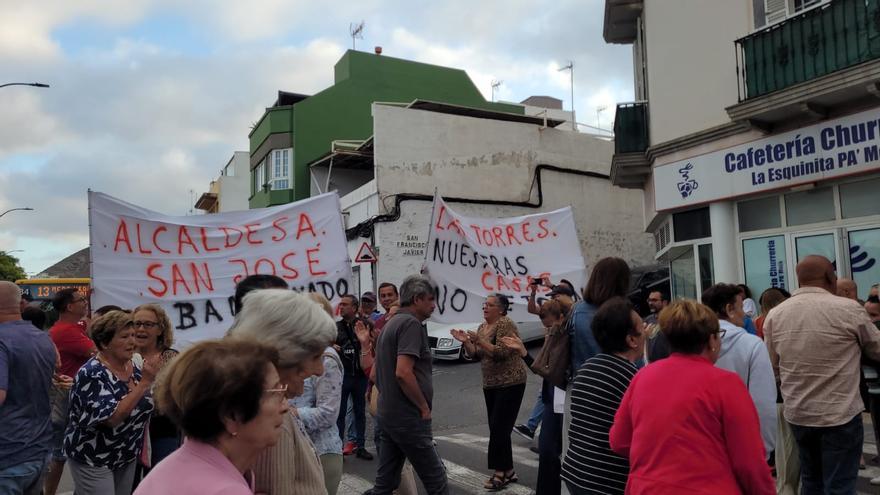 Protesta en San José por el abandono del barrio