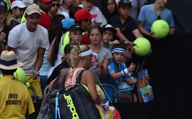 Caroline Wozniacki se ha despedido de Australia a las primeras de cambio