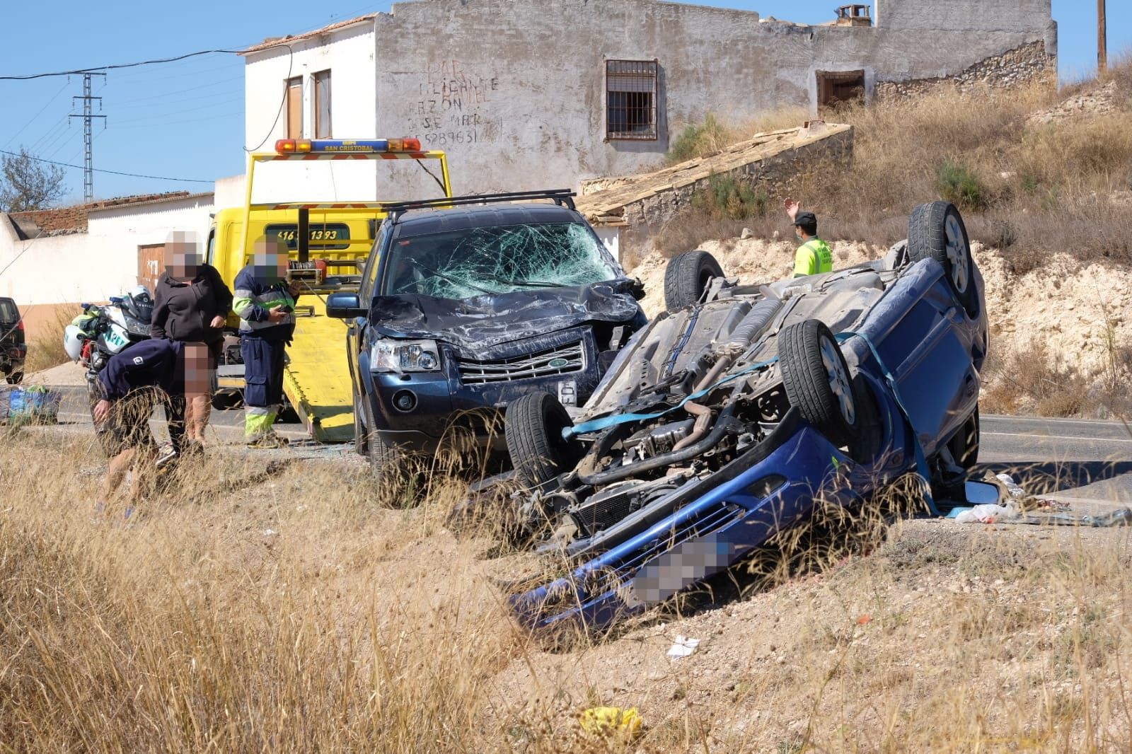 Fallece una joven de 22 años en un accidente de tráfico en la carretera de Monóvar-Pinoso
