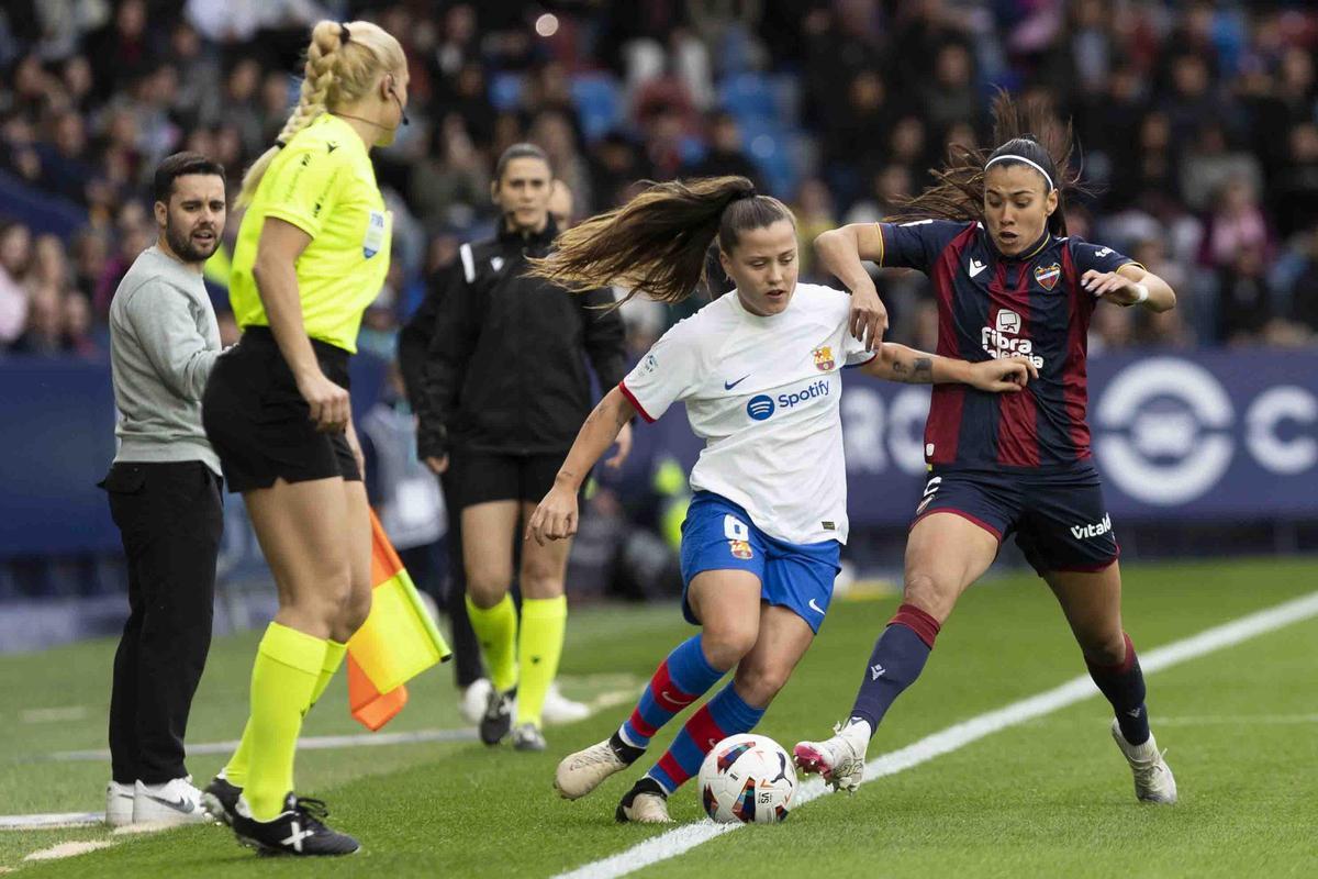 Partido Levante femenino- Barcelona