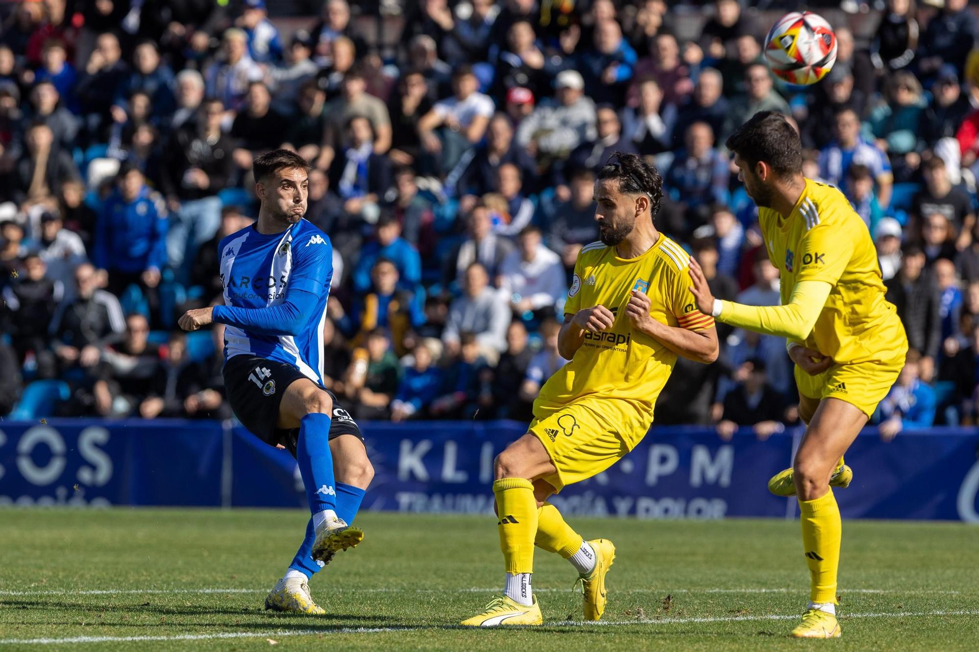 El Hércules pierde en el descuento en el Rico Pérez (0-1)