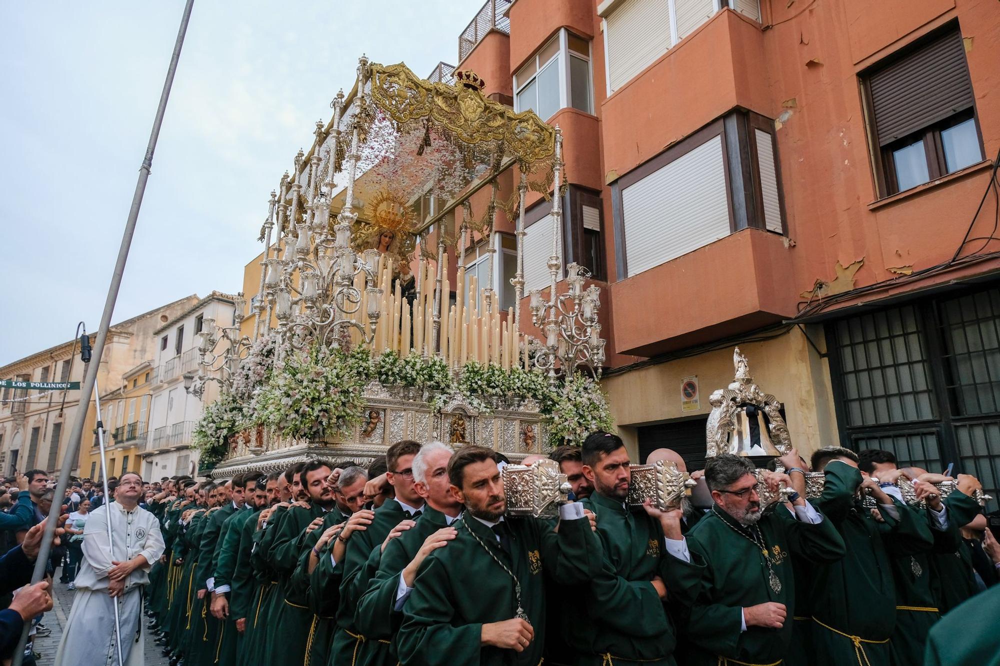 Procesión extraordinaria de la Virgen del Amparo por su 75 aniversario