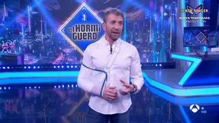 Pablo Motos regresa a 'El Hormiguero' y habla de su accidente con el brazo: "Fue todo un milagro"
