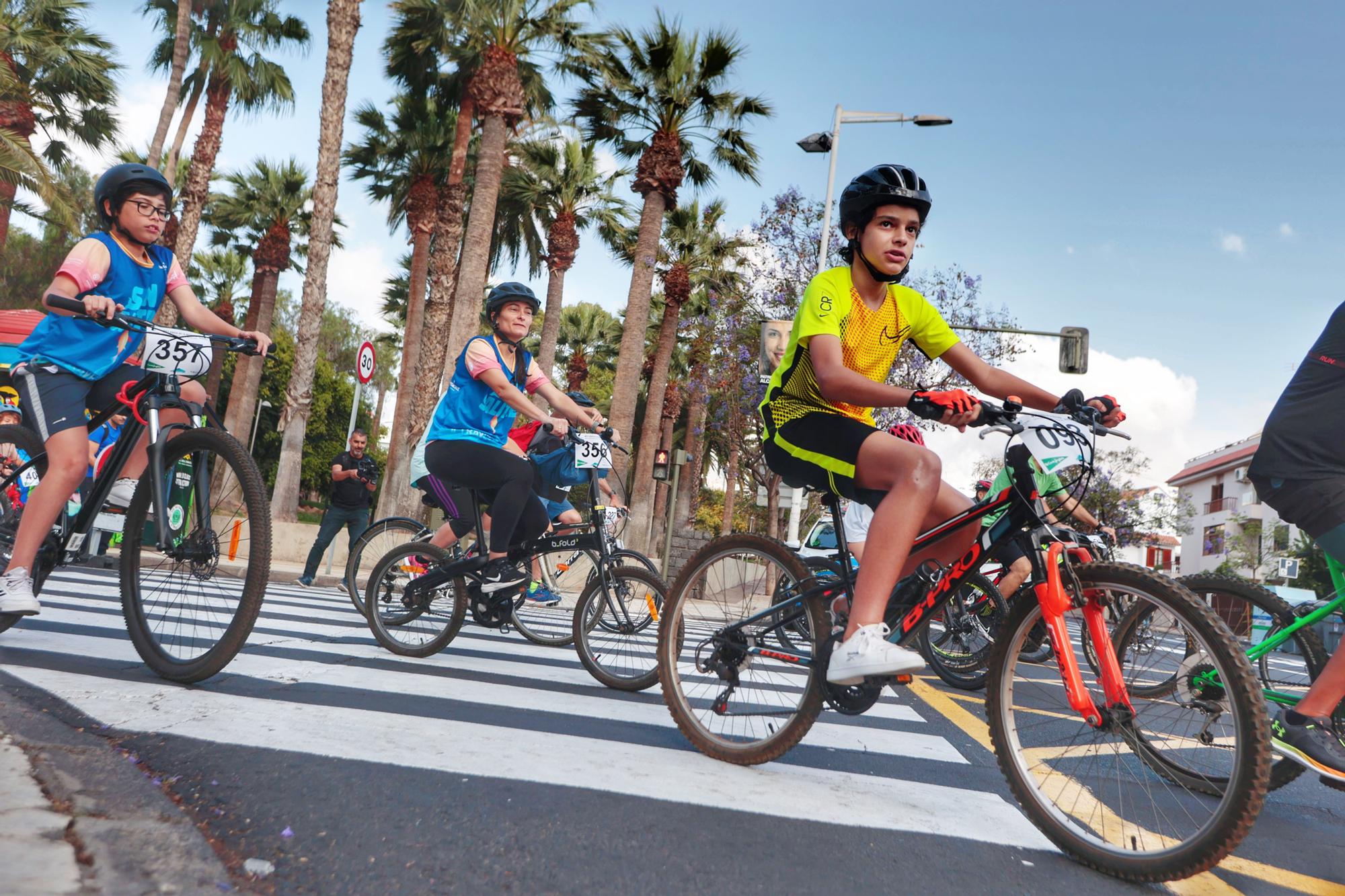 Fiesta de la bicicleta en Santa Cruz de Tenerife