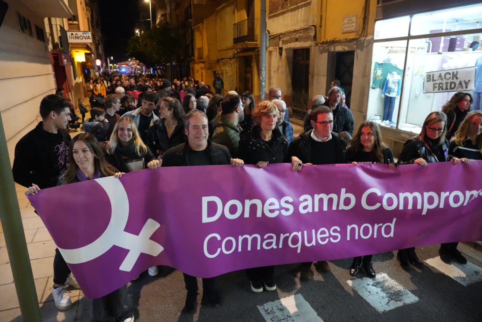 25-N en Castellón: La provincia clama contra la violencia machista. Imagen de Castelló