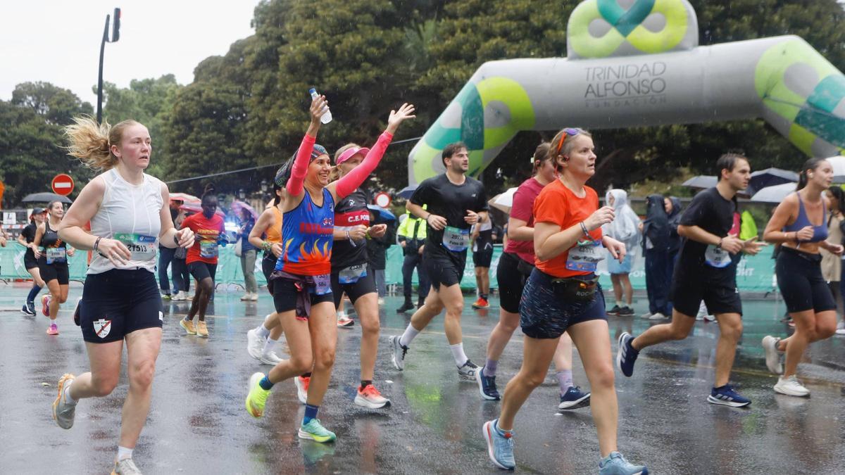 La hidratación es uno de los aspectos clave en el maratón.