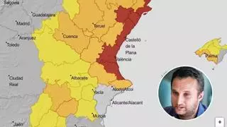 El meteorólogo Samuel Biener sobre la alerta roja en la Comunidad Valenciana: “La mayoría de los escenarios contemplan lluvias de más de 200 litros e incluso algunos intuyen picos puntuales de 300-350”
