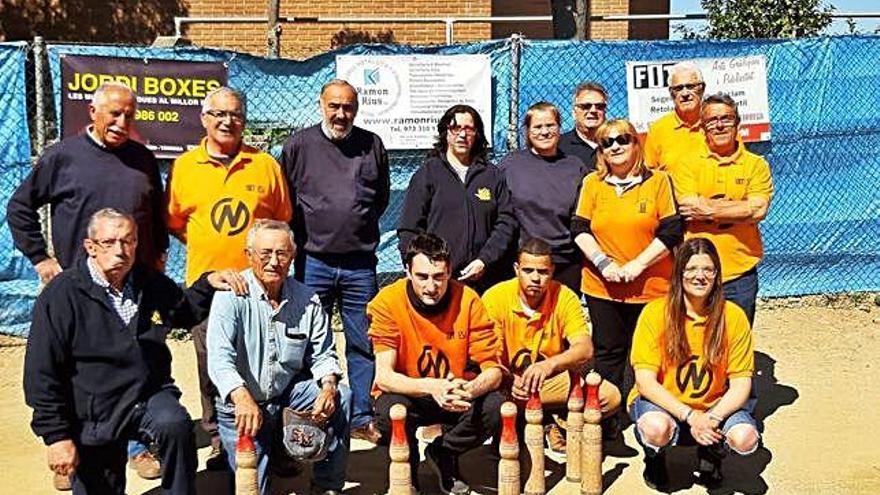 Els integrants del Club Bitlles Igualada estan assolint bons resultats