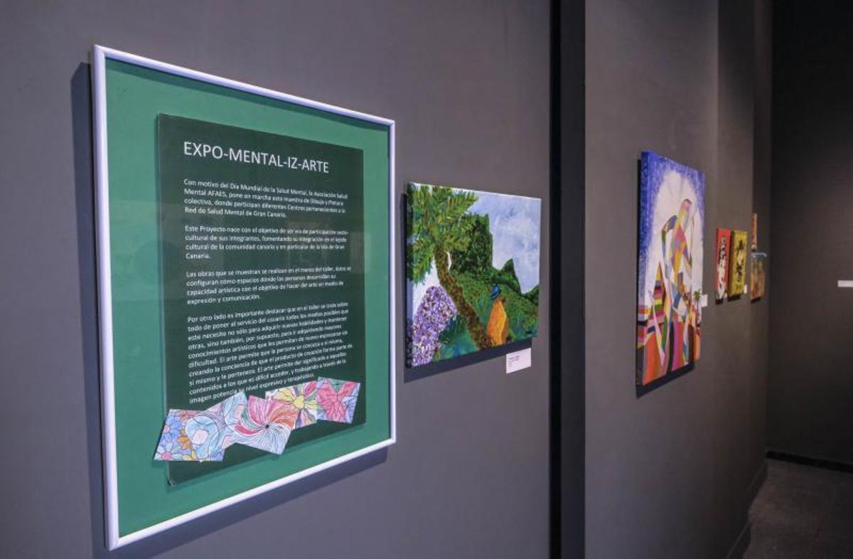 LAS PALMAS DE GRAN CANARIA. Muestra ?Expo-Mental-Iz-Arte? en la Casa de Colón | 22/10/2019 | Fotógrafo: José Pérez Curbelo LAS PALMAS DE GRAN CANARIA. Muestra ?Expo-Mental-Iz-Arte? en la Casa de Colón | 22/10/2019 | Fotógrafo: José Pérez Curbelo