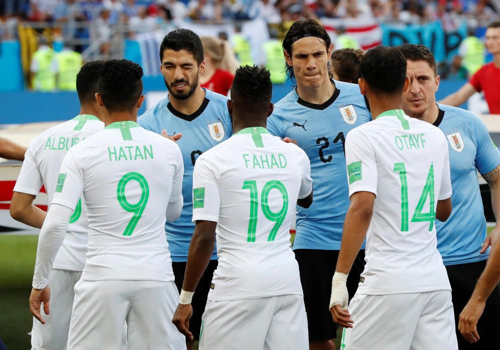 Mundial de Rusia: Uruguay-Arabia Saudí