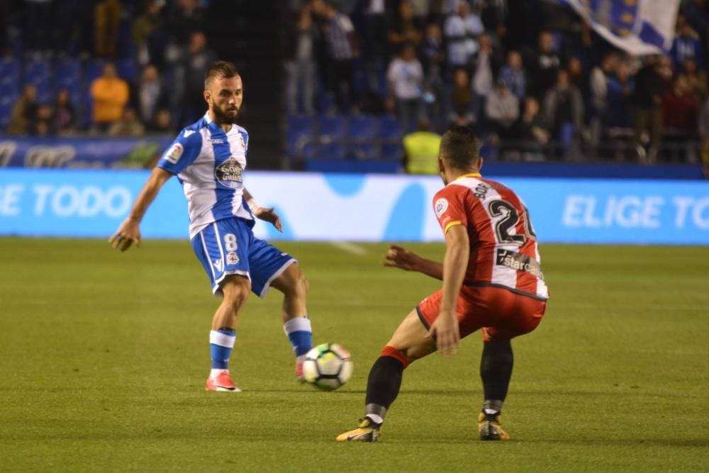 El Deportivo cae ante el Girona en Riazor