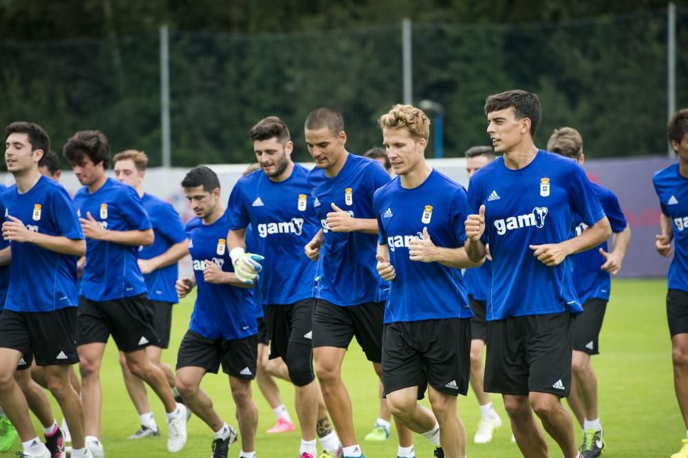 Entrenamiento del Real Oviedo