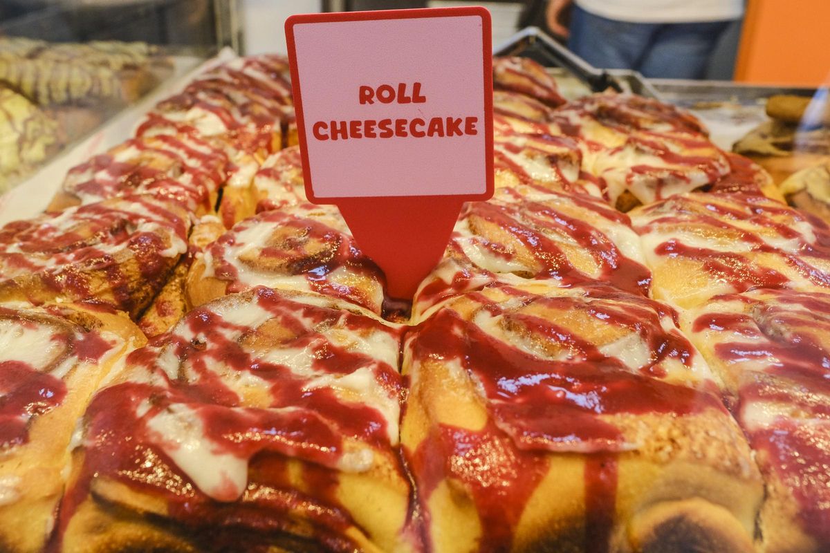Roll cheesecake