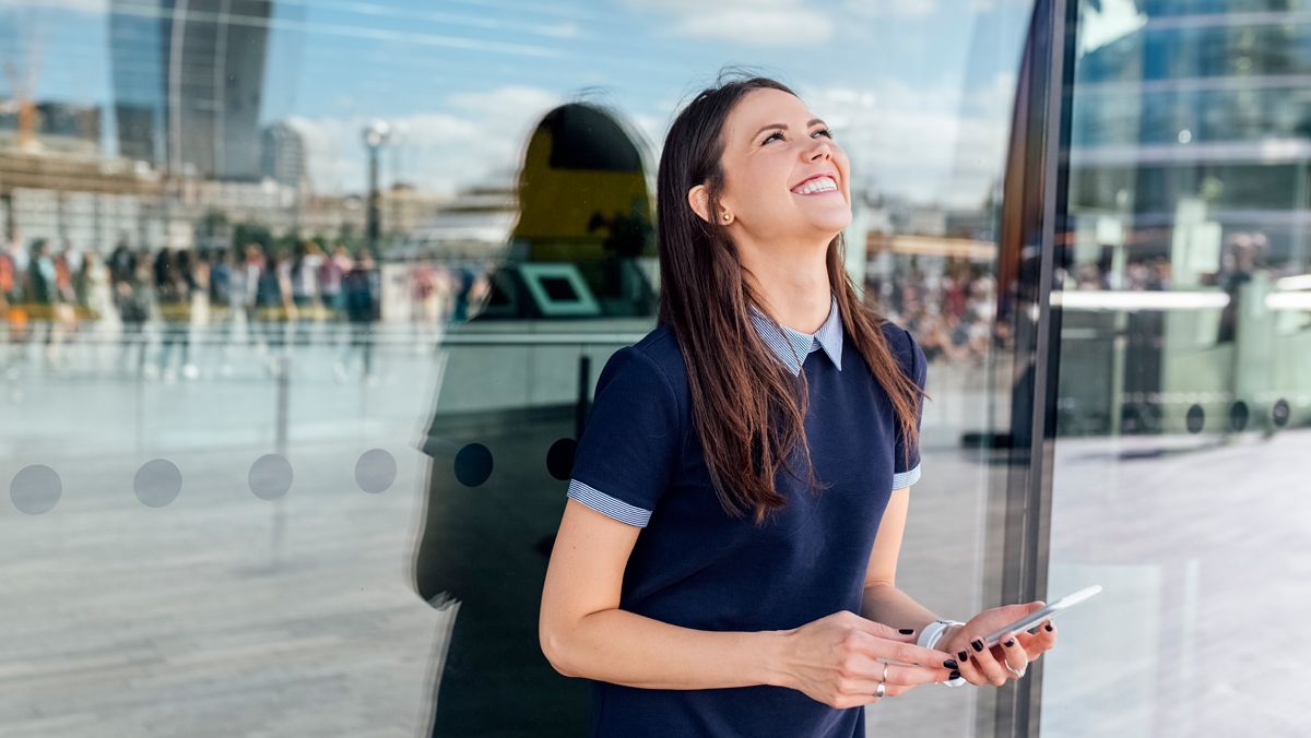 Una estudiante de Comercio Internacional de ESIC Barcelona