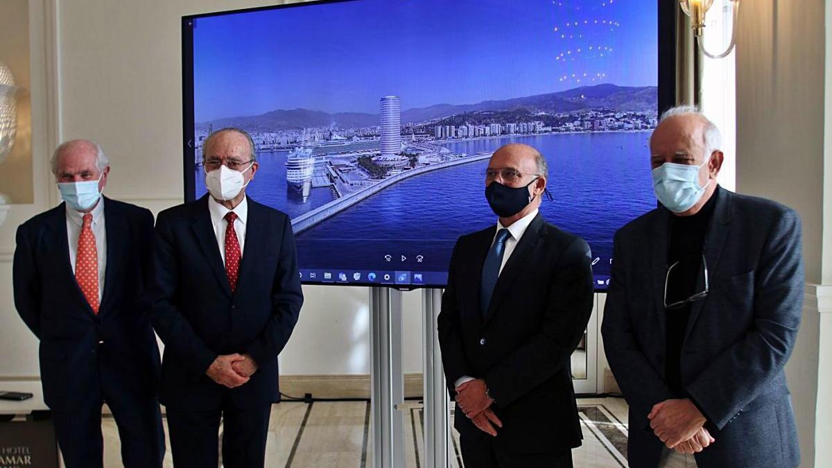 Acto de presentación de la Torre del Puerto.