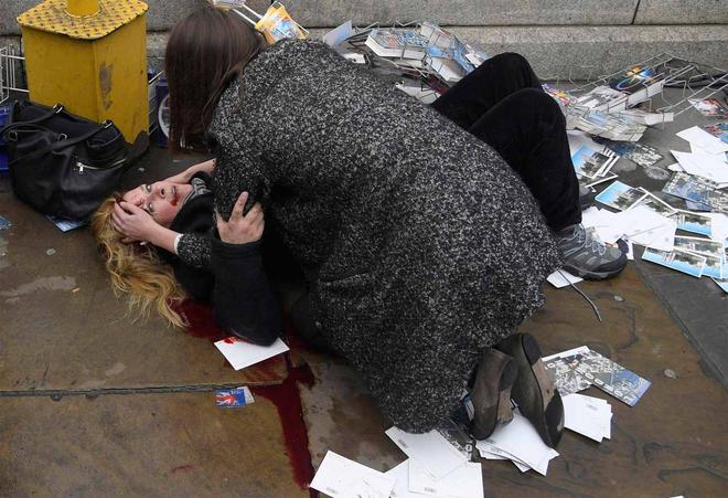 Atestiguar las consecuencias inmediatas de un ataque en el corazón de Londres