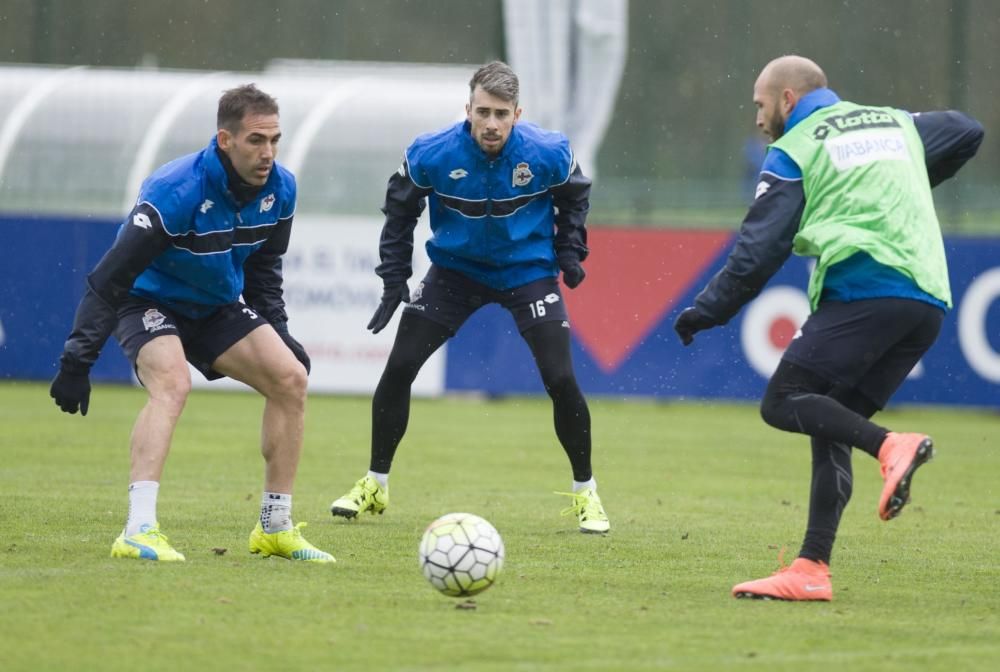 Arribas protagoniza la buena noticia del entrenamiento