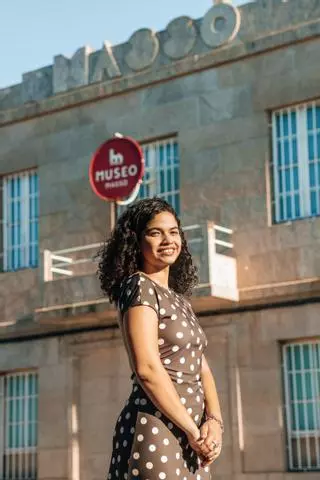Paula Massó, actriz cubana: «Bueu y la historia de los Massó es una de las coincidencias más bonitas que me ha pasado desde que estoy en España»