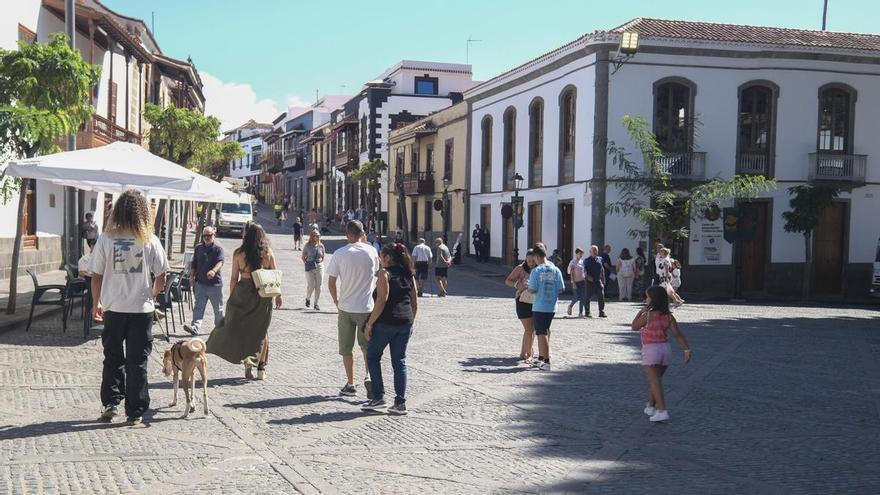 Teror se prepara para vivir el Día del Pino con la misa solemne, la procesión y el gran concierto de Seguridad Social