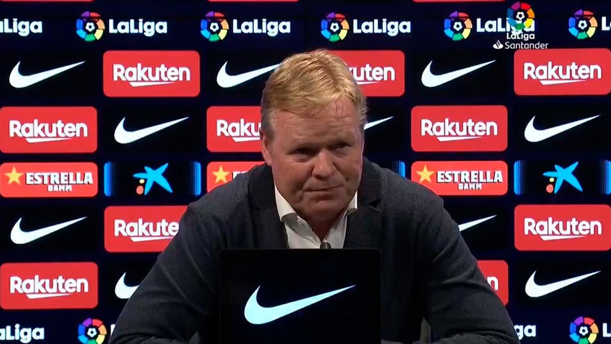 Koeman, y el Tiki-taki del Barça. La frase de la noche