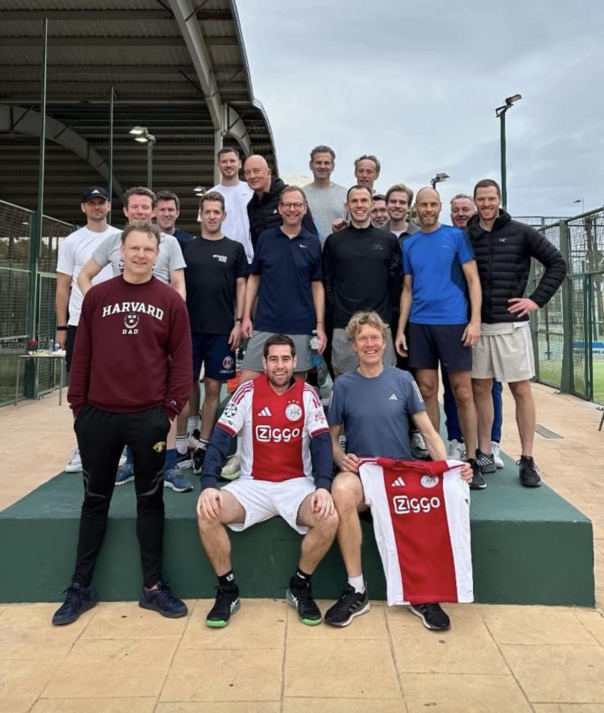 La leyenda del Ajax Jan Vertonghen ha disfrutado del pádel en Impala en Castelló.