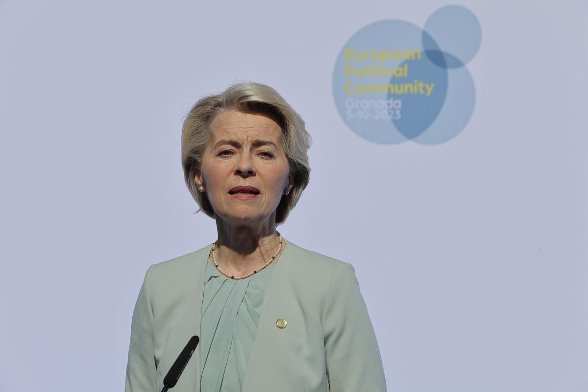 La presidenta de la Comisión Europea, Ursula von der Leyen.