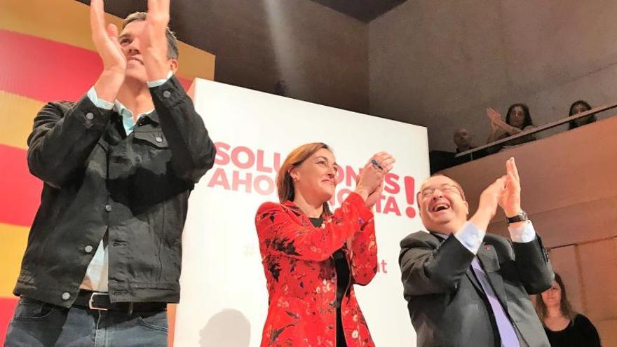 Pedro Sánchez erigeix Iceta en el vot de la «reconciliació»