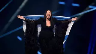 Así ha sido la polémica actuación de Israel en Eurovisión 2025, con abucheos y banderas palestinas | Vídeo