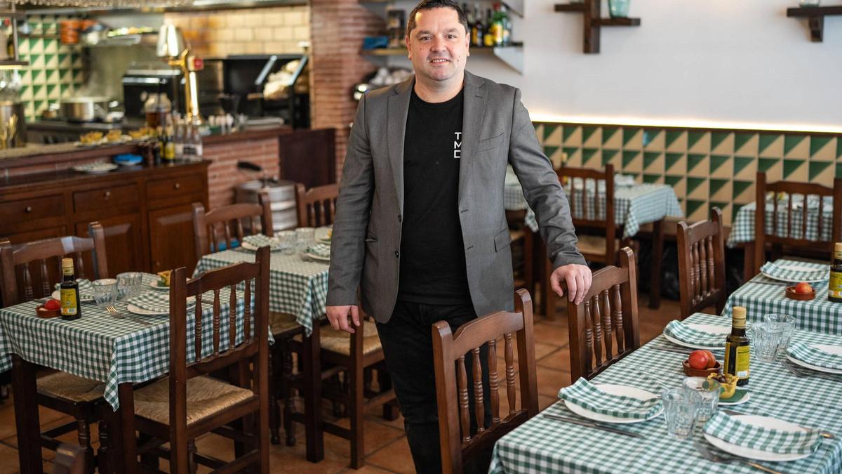 Jordi Marzo, en el Tramendu especializado en brasa.