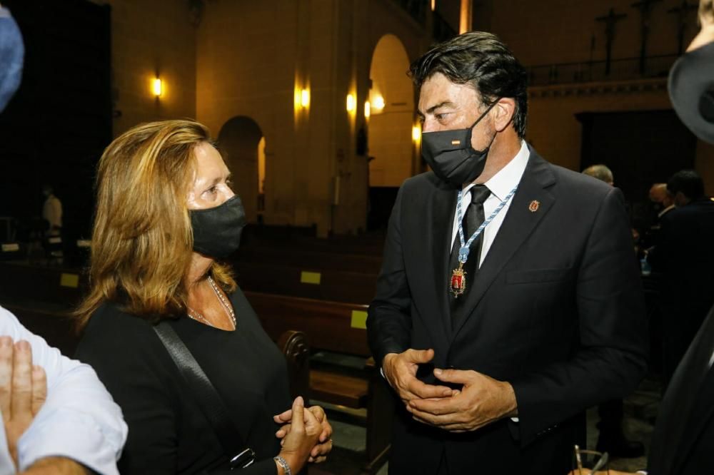 Misa-funeral por las víctimas de la covid-19 en Alicante