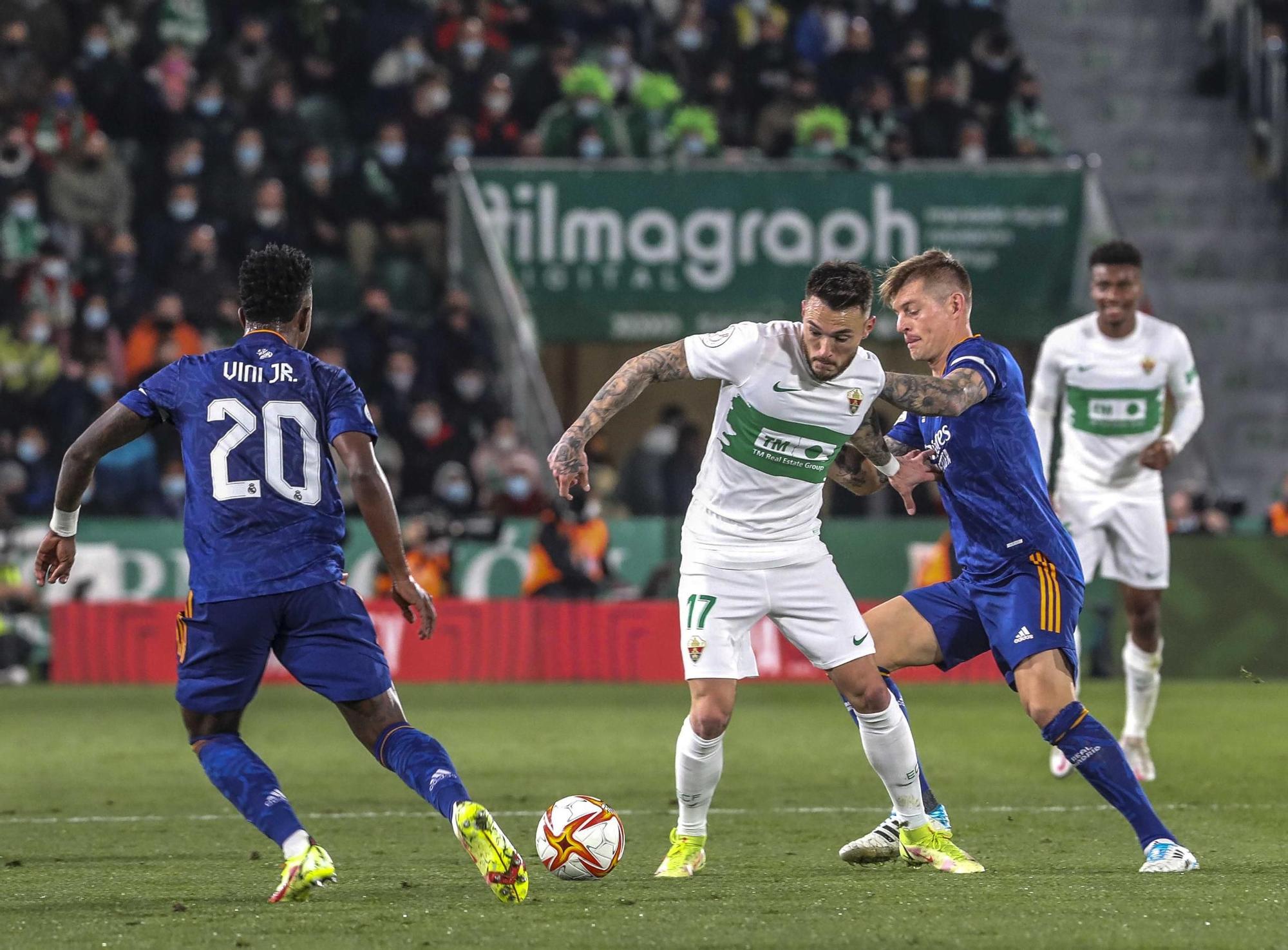 Elche cf-Real Madrid partido de la Copa del Rey en imagenes