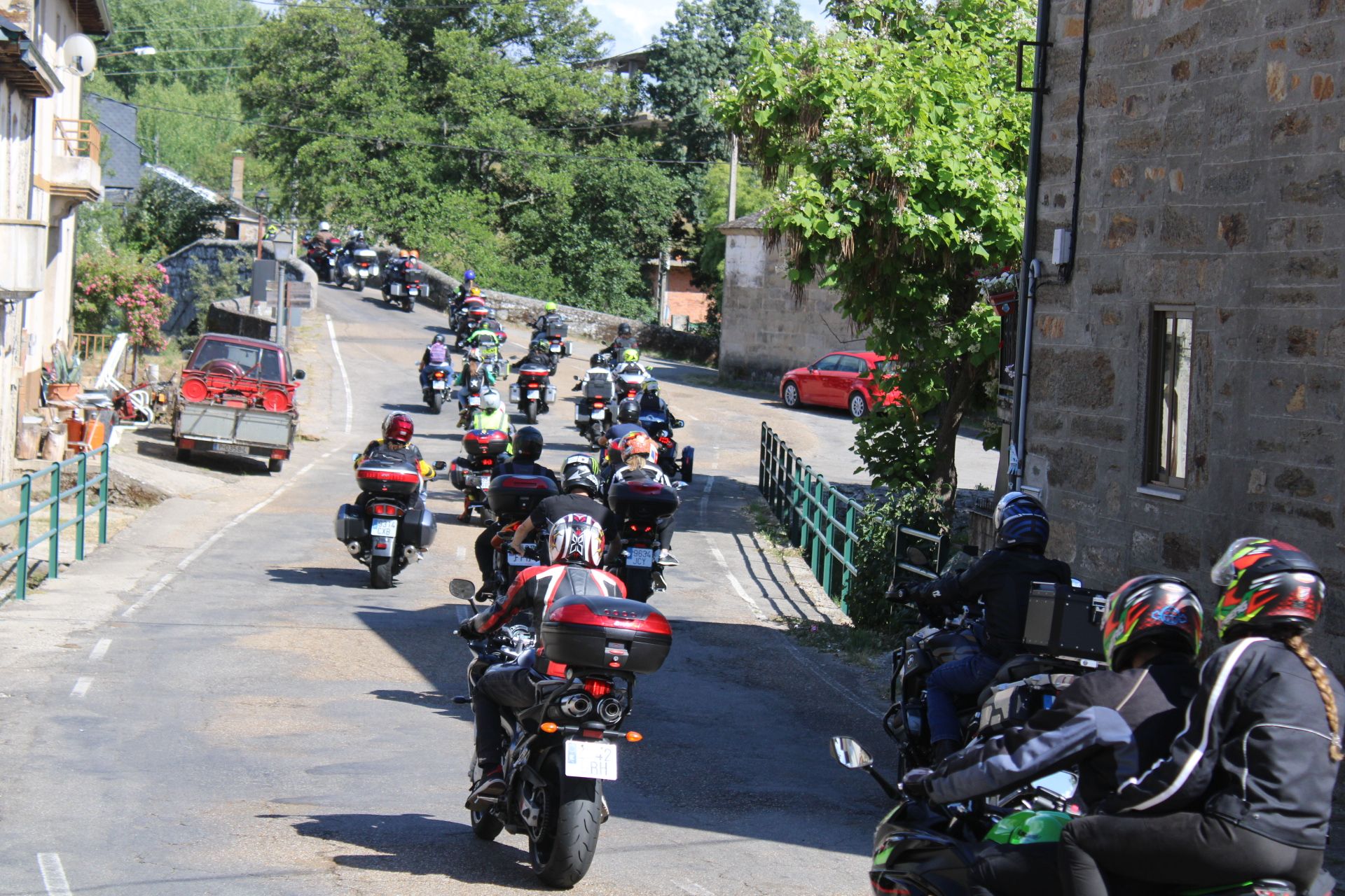 GALERÍA | Ruta de la concentración de motos de Sanabria