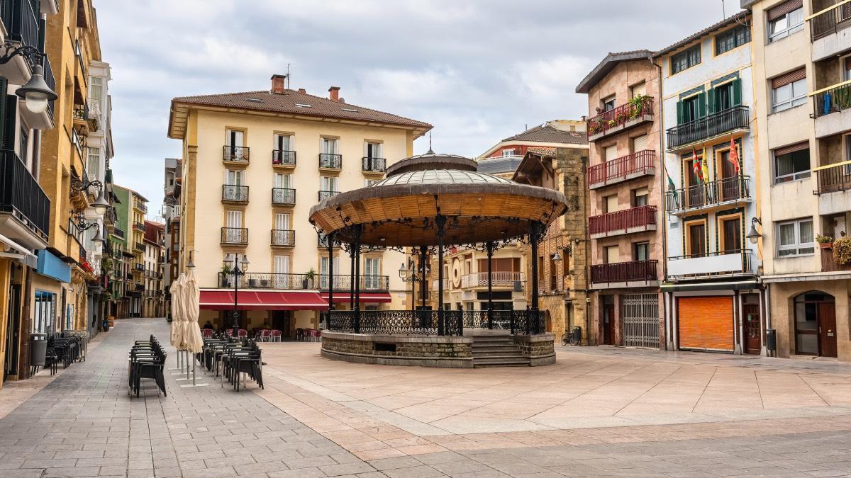 El casco histórico de Zarauz