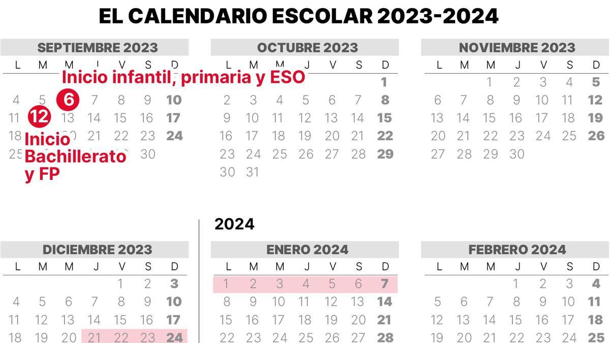 calendario escolar 2023 2024