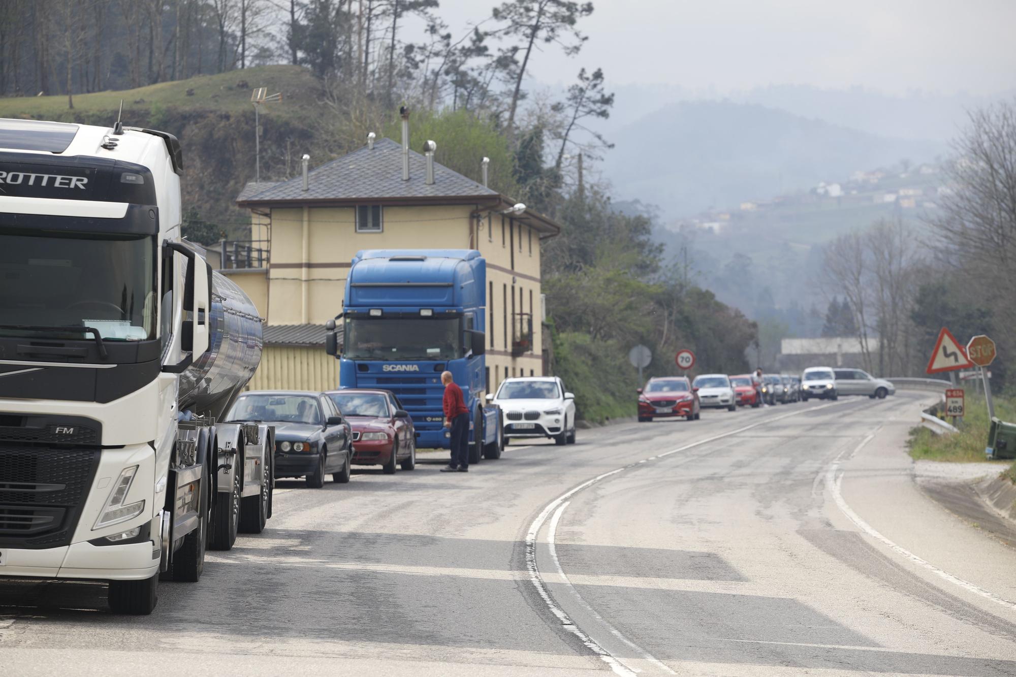 EN IMÁGENES: Gran oleada de incendios en Asturias