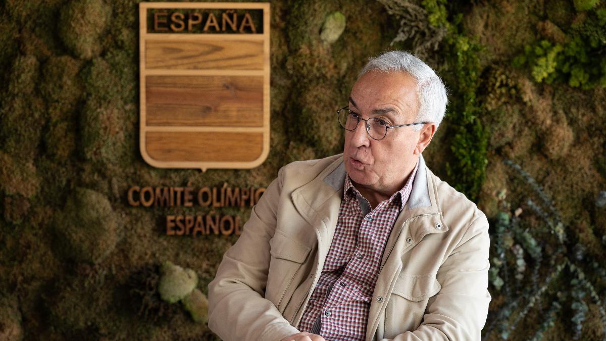 Blanco, en la sede del COE