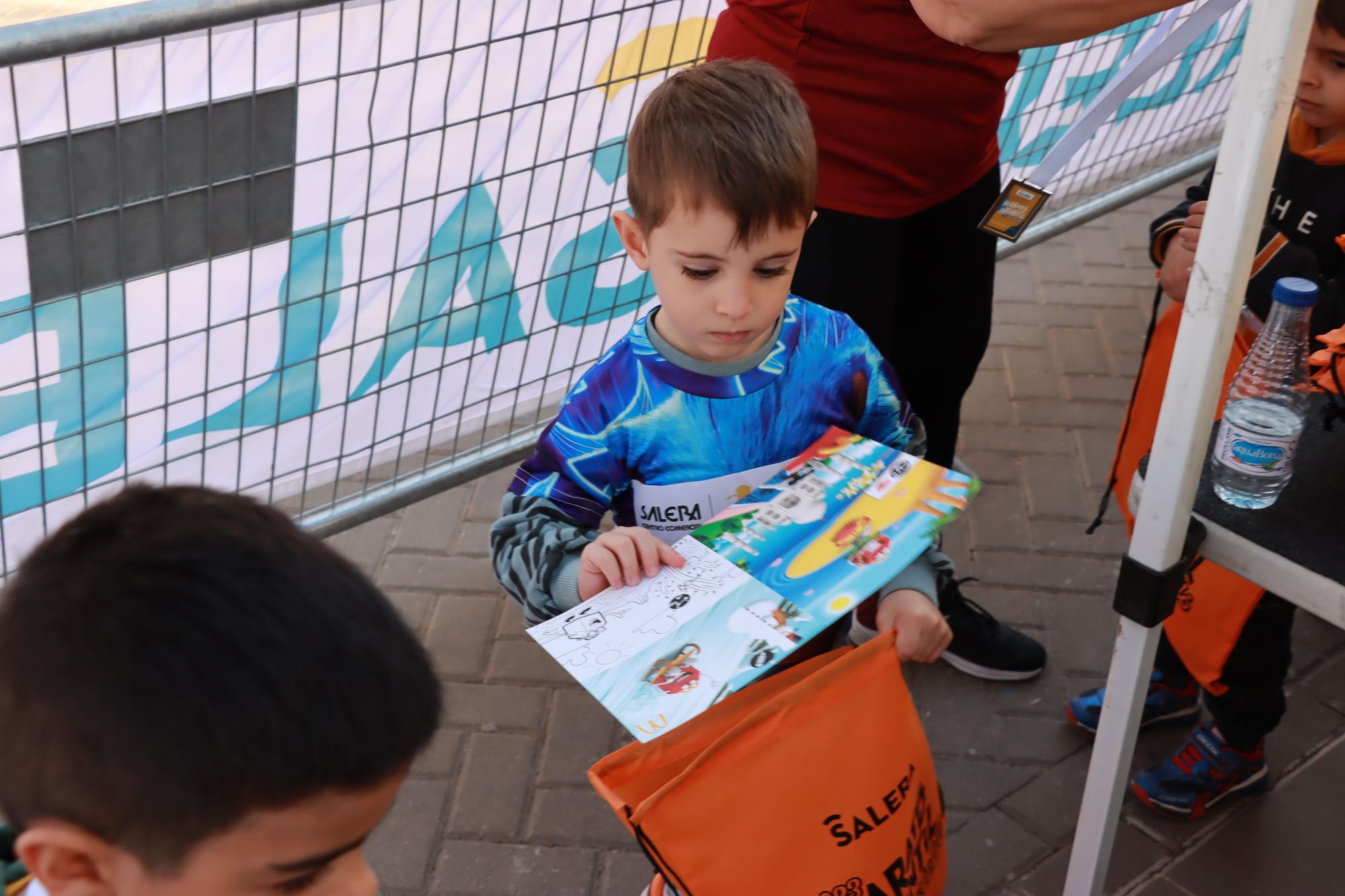 Las mejores imágenes de la maratón infantil en Castelló