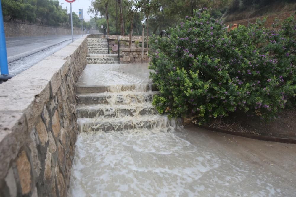 La gota fría descarga sobre la provincia de Alicante