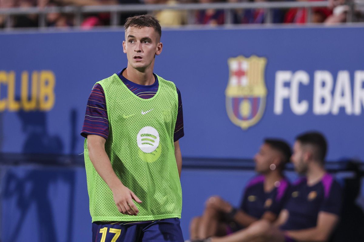 Marc Casadó, durante el pasado trofeo Joan Gamper.