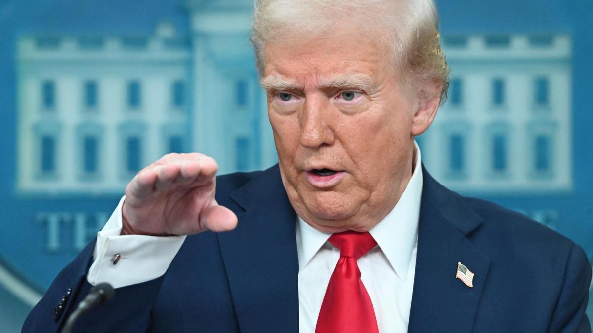 El presidente de EEUU, Donald Trump.