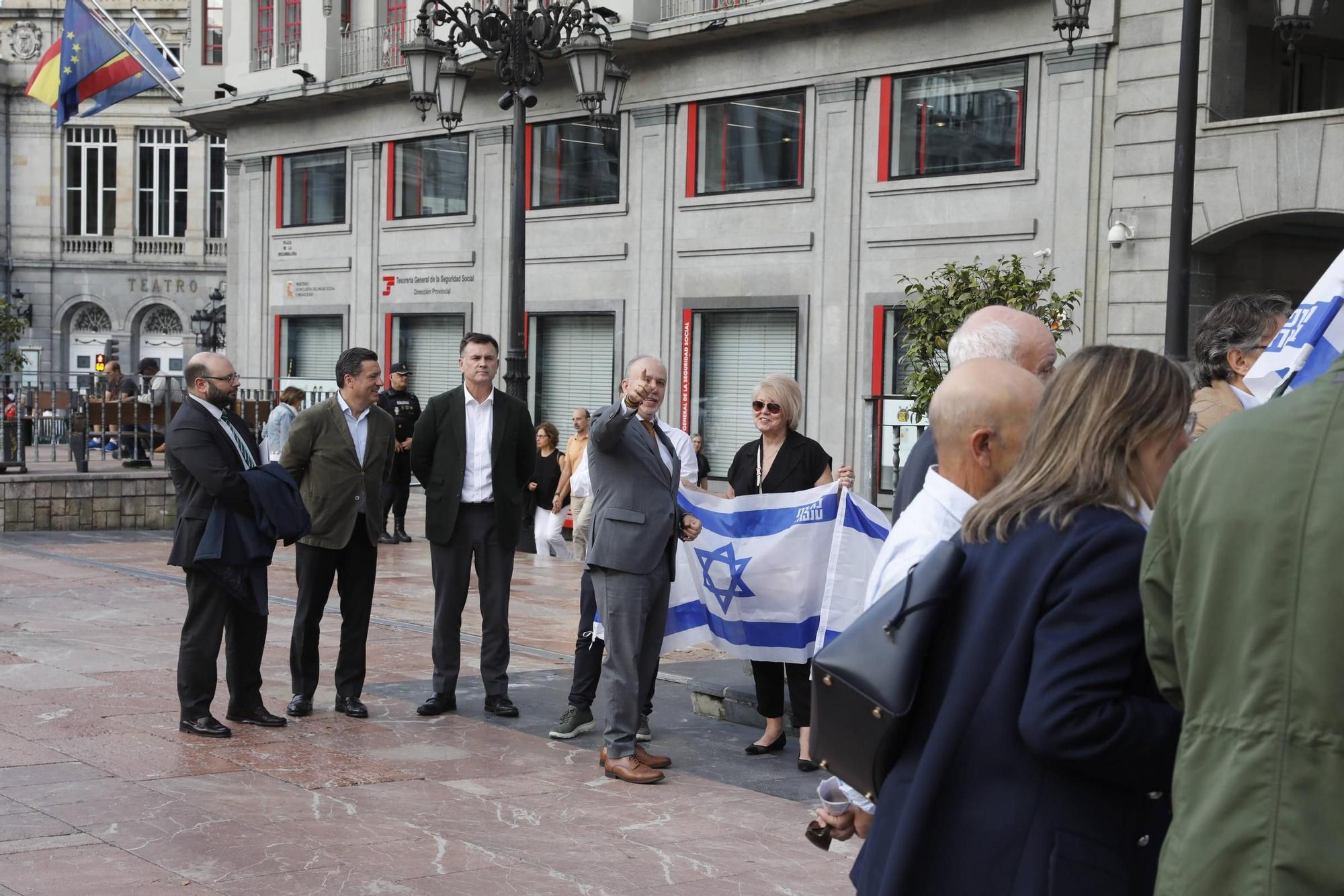 Concentración de la Asociación Judía en Asturias