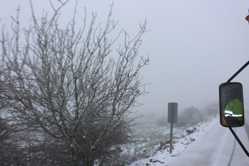 Nieve en la provincia de Córdoba