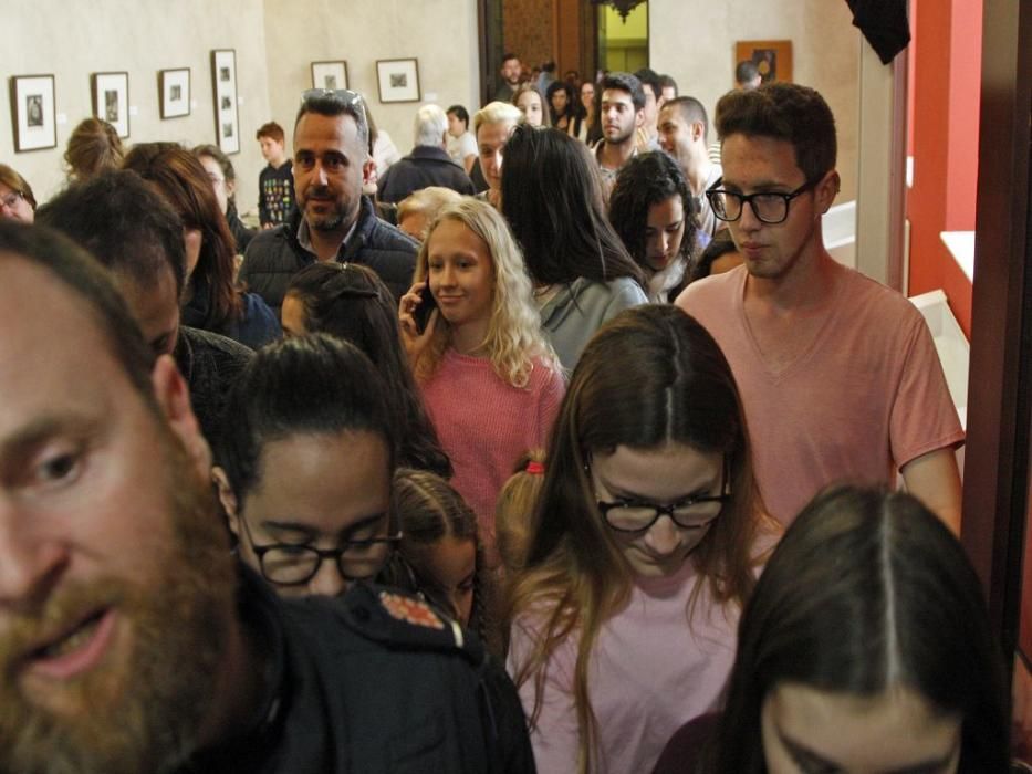 Ana Guerra, en el Ayuntamiento de Murcia