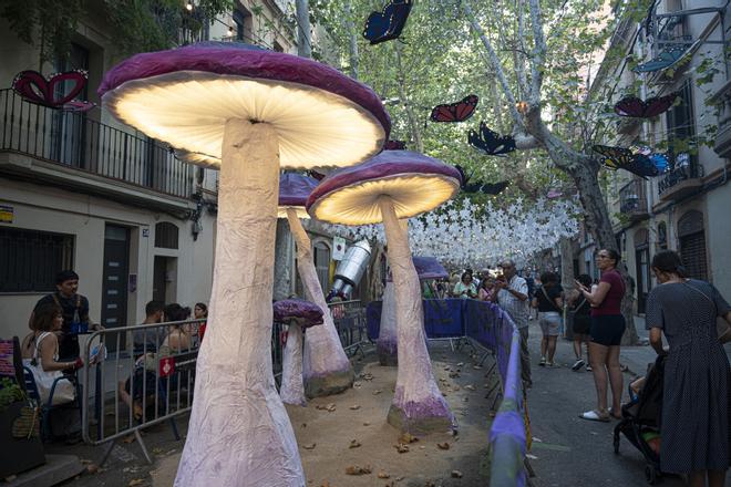 Mapa de las calles decoradas en las fiestas de Sants 2026 de Barcelona