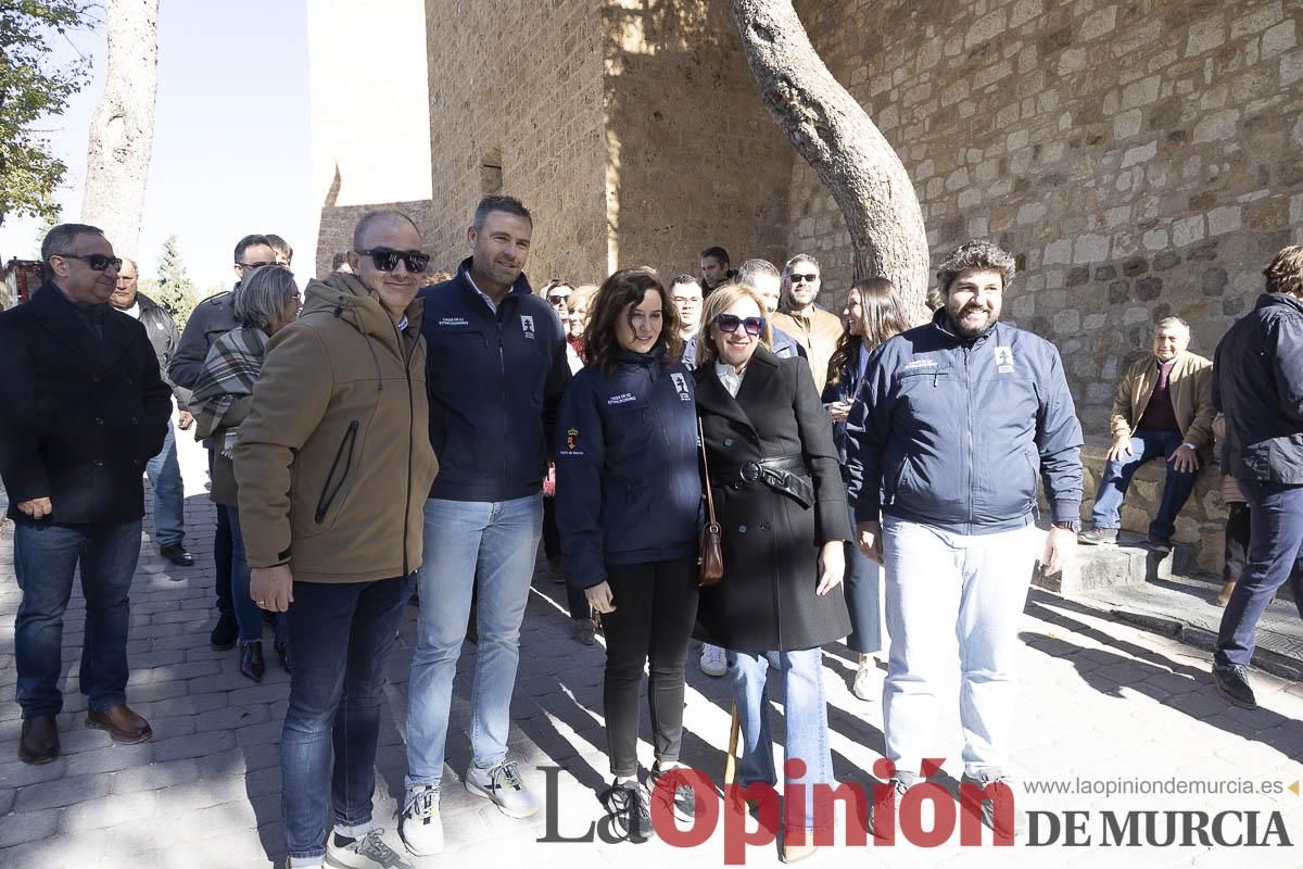Así ha sido la visita de Isabel Díaz Ayuso a Caravaca de la Cruz
