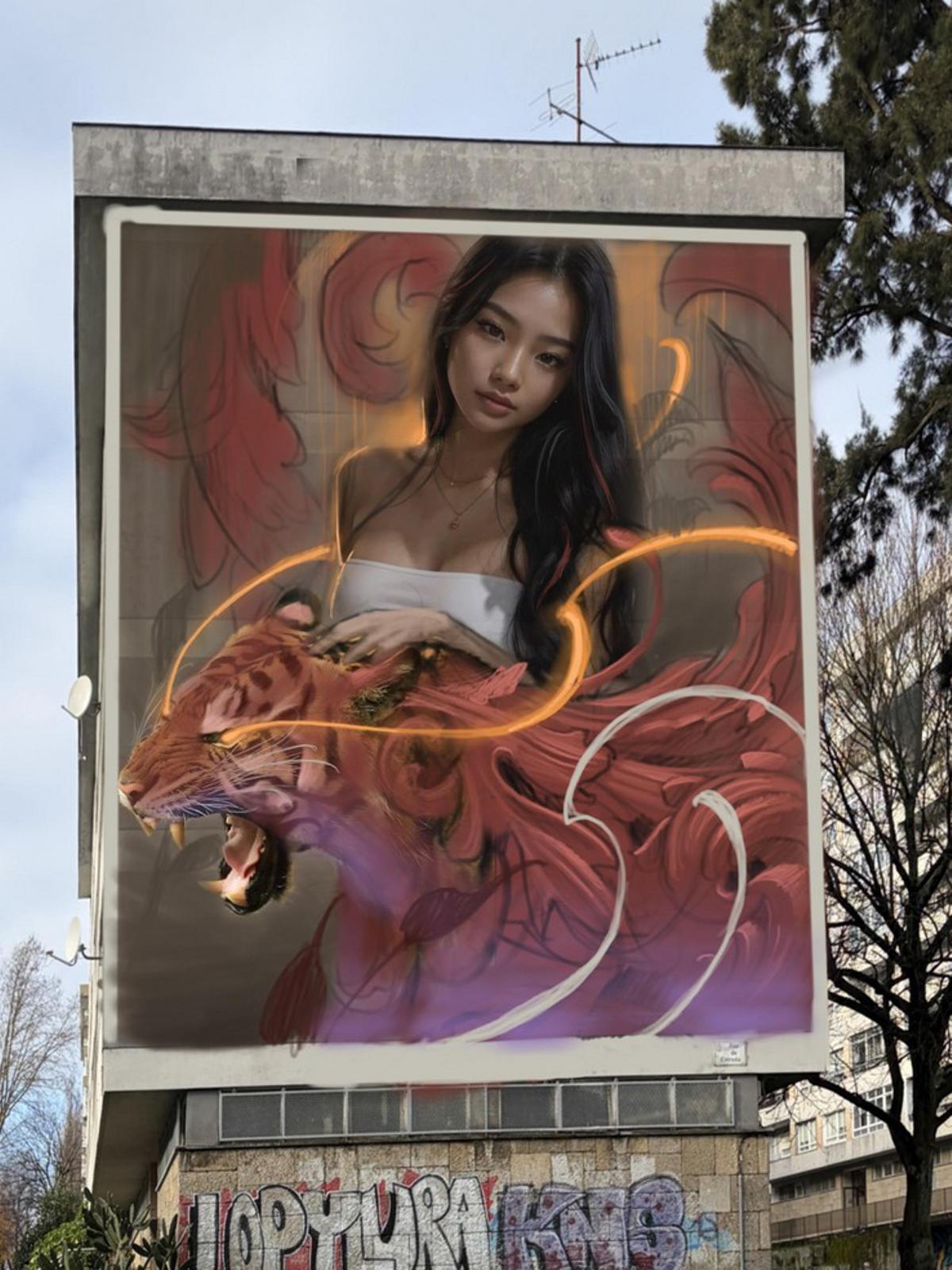 Diseño de la obra de Bublegum.