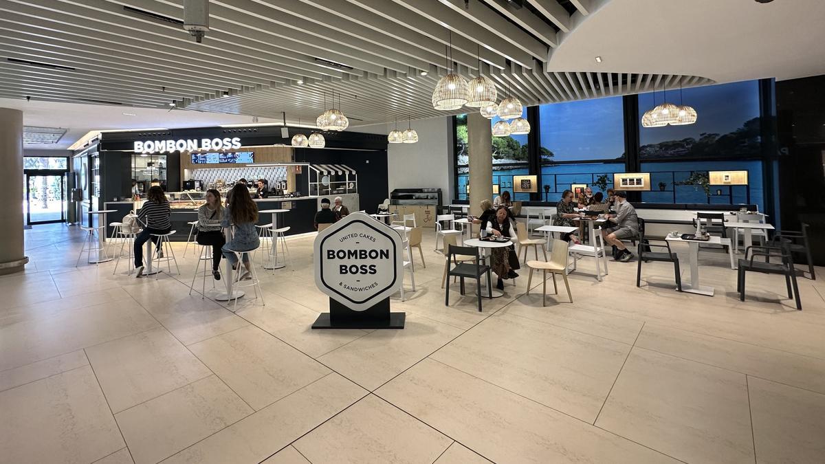 Bombon Boss abre en el centro comercial Porto Pi su primera cafetería en Baleares