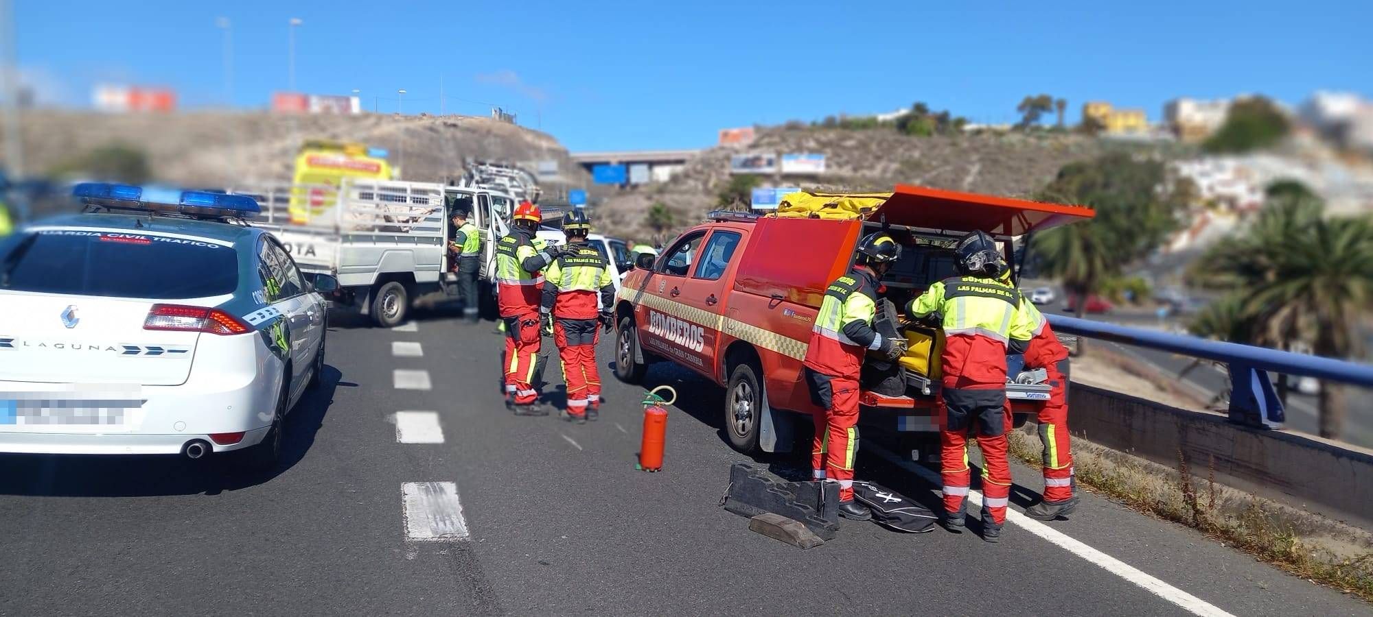 Una colisión genera retenciones en la Circunvalación