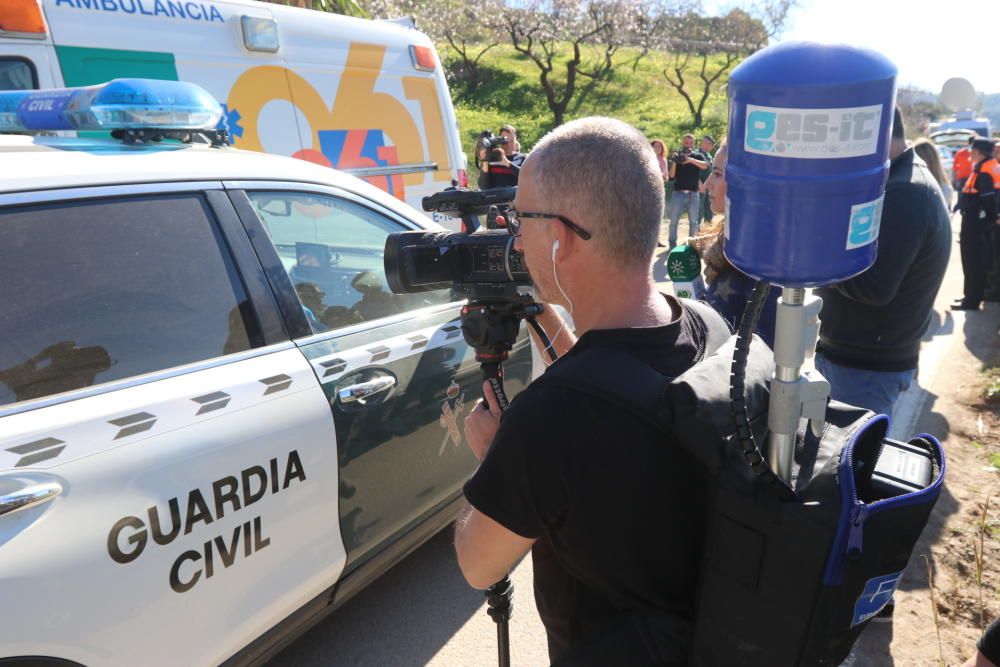 Continúan las labores de rescate este lunes en Totalán