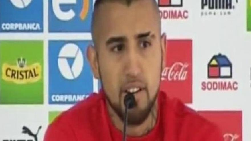 Arturo Vidal: “Estoy muy arrepentido de lo que pasó”